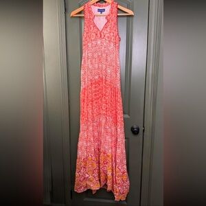 Vibrant Patterned Maxi Dress